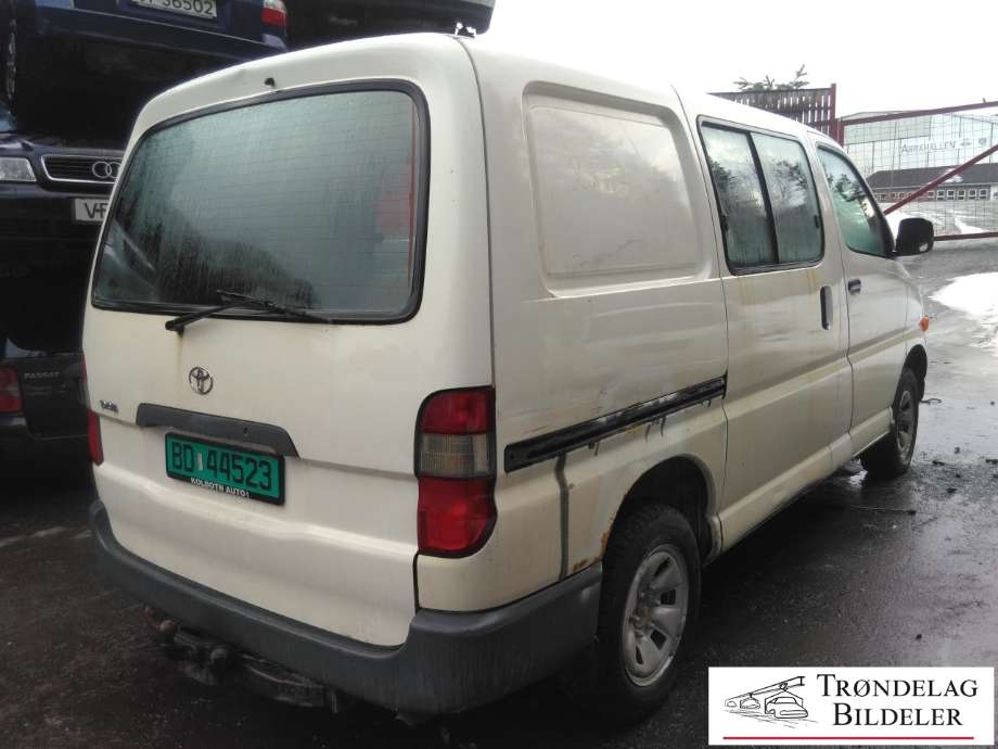 Toyota Hiace 2001-2006 (Fase 2) , Motorkode: 2KD-FTV, Girkassekode: 