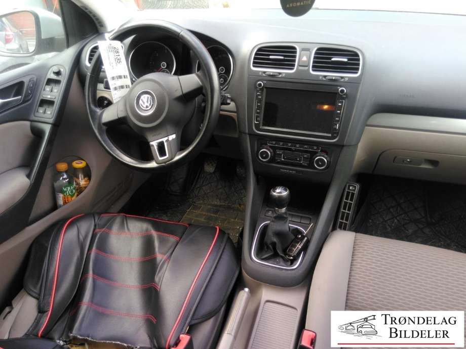 VW Golf VI 2008-2012 delebil , Motorkode: CAYB, Girkassekode: LHW