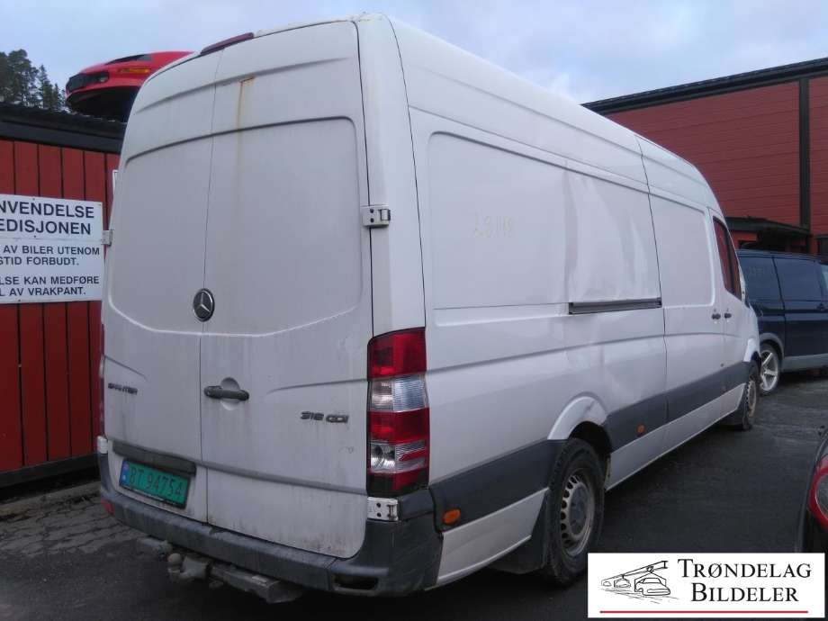 Mercedes Sprinter 2013-2018 (Fase 2) (906) (906), Motorkode: 651.955, Girkassekode: 