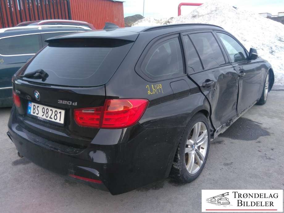 BMW 3-Serie 2012-2018 (F30/F31/F34) delebil , Motorkode: N47D20C, Girkassekode: 