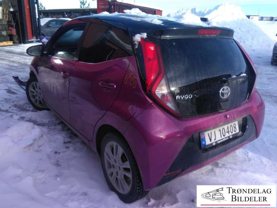 Toyota Aygo 2014-->> (Type II) , Motorkode: 1KR-FE, Girkassekode: 