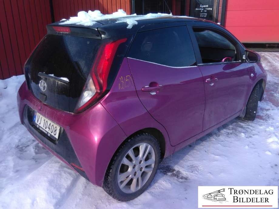 Toyota Aygo 2014-->> (Type II) , Motorkode: 1KR-FE, Girkassekode: 