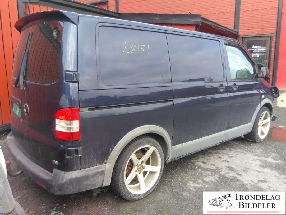 VW Transporter / Caravelle 2009-2015 (Fase 2) (T5) (T5), Motorkode: CFCA, Girkassekode: NEY
