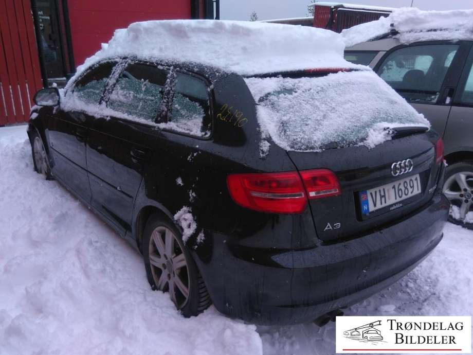 Audi A3 2009-2012 (Type II, Fase 2) , Motorkode: BLS, Girkassekode: KBL