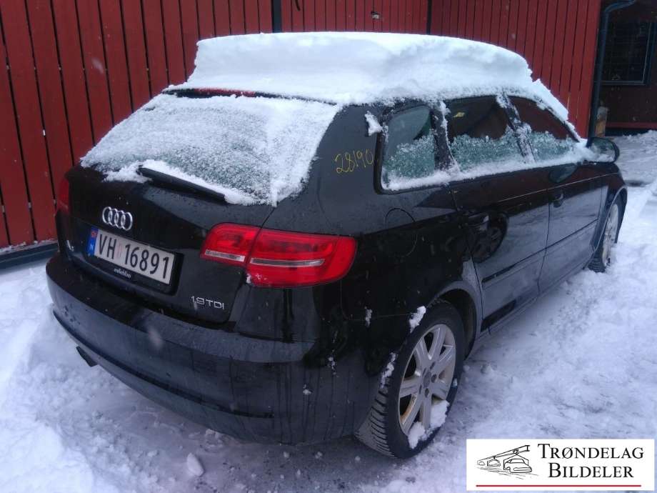 Audi A3 2009-2012 (Type II, Fase 2) , Motorkode: BLS, Girkassekode: KBL
