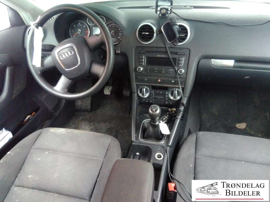Audi A3 2009-2012 (Type II, Fase 2) , Motorkode: BLS, Girkassekode: KBL
