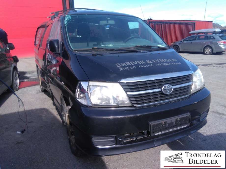 Toyota Hiace 2007-2012 (Fase 3) , Motorkode: 2KD-FTV, Girkassekode: 