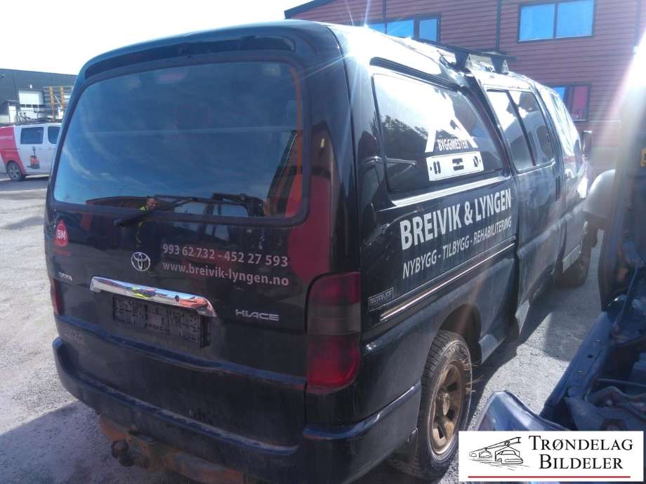 Toyota Hiace 2007-2012 (Fase 3) , Motorkode: 2KD-FTV, Girkassekode: 