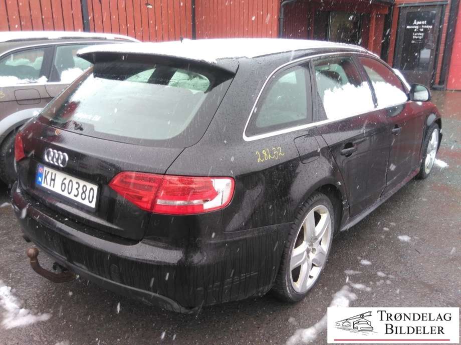 Audi A4 2007-2014 (Type IV) (B8) (B8), Motorkode: CAHA, Girkassekode: GIR/DIFFKODE - JKP/KXM