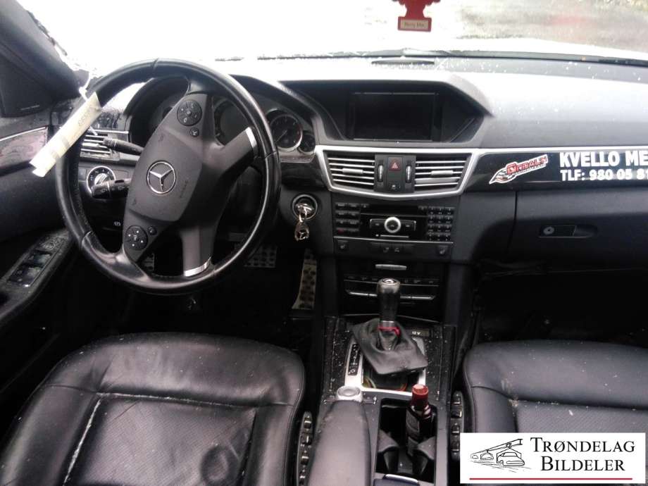 Mercedes E-Klasse 2009-2013 (Fase 1) (W212) (W212), Motorkode: 651924, Girkassekode: 