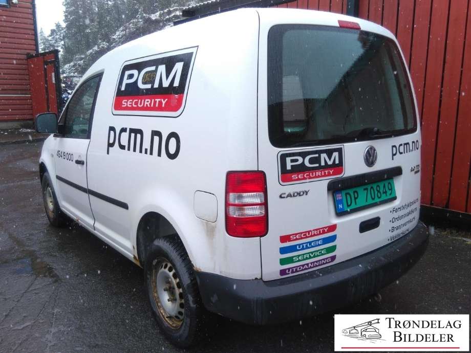 VW Caddy 2010-2015 (Type III, Fase 2) , Motorkode: CFHF, Girkassekode: NFQ