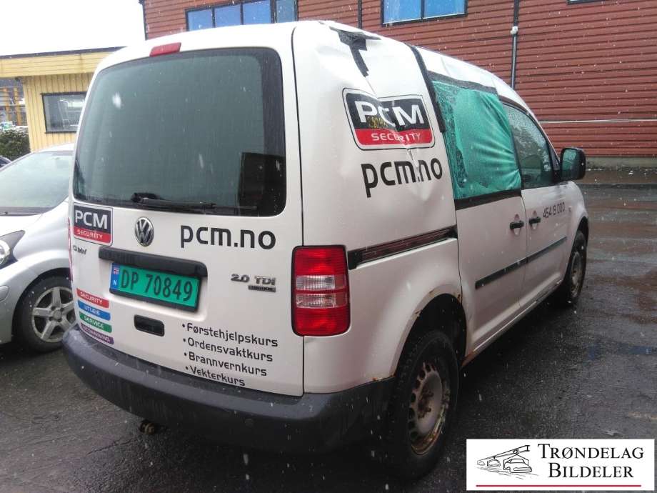 VW Caddy 2010-2015 (Type III, Fase 2) , Motorkode: CFHF, Girkassekode: NFQ