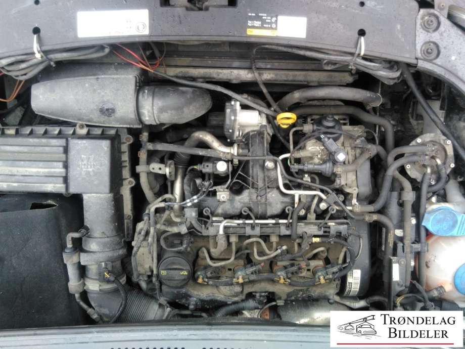 VW Caddy 2010-2015 (Type III, Fase 2) , Motorkode: CFHF, Girkassekode: NFQ