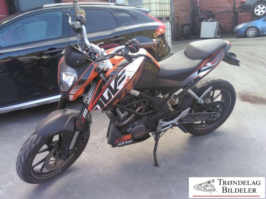 MC KTM 125 Duke 2011-2016 , Motorkode: KTM 901, Girkassekode: 