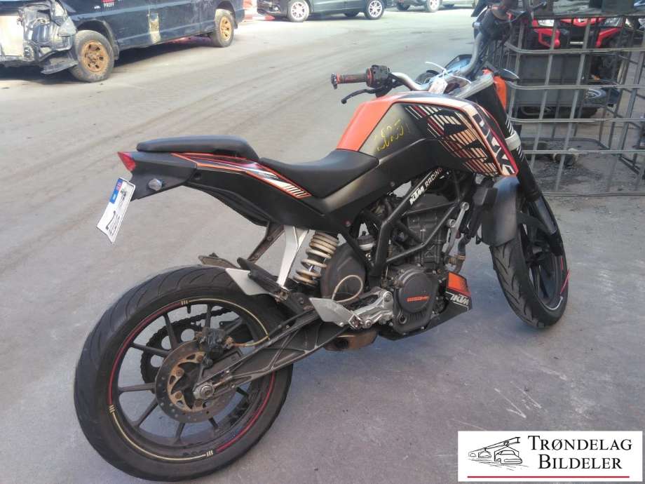 MC KTM 125 Duke 2011-2016 , Motorkode: KTM 901, Girkassekode: 