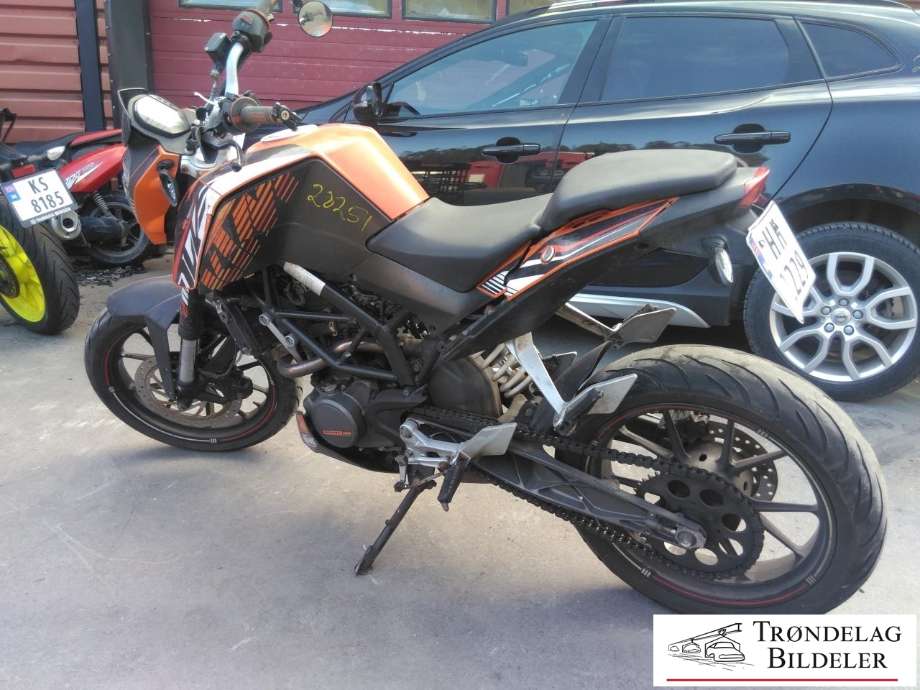 MC KTM 125 Duke 2011-2016 , Motorkode: KTM 901, Girkassekode: 