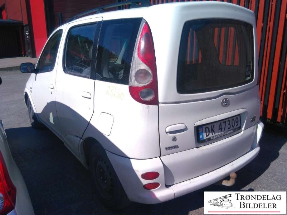 Toyota Yaris Verso 1999-2007 , Motorkode: 1ND-TV, Girkassekode: