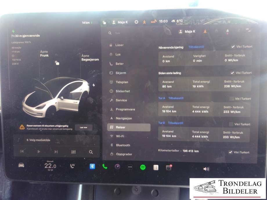 Tesla Model 3 2018-2023 (Fase 1) , Motorkode: 3D3|3D5, Girkassekode: 