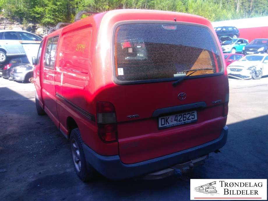 Toyota Hiace 2001-2006 (Fase 2) , Motorkode: 2KD-FTV, Girkassekode: 