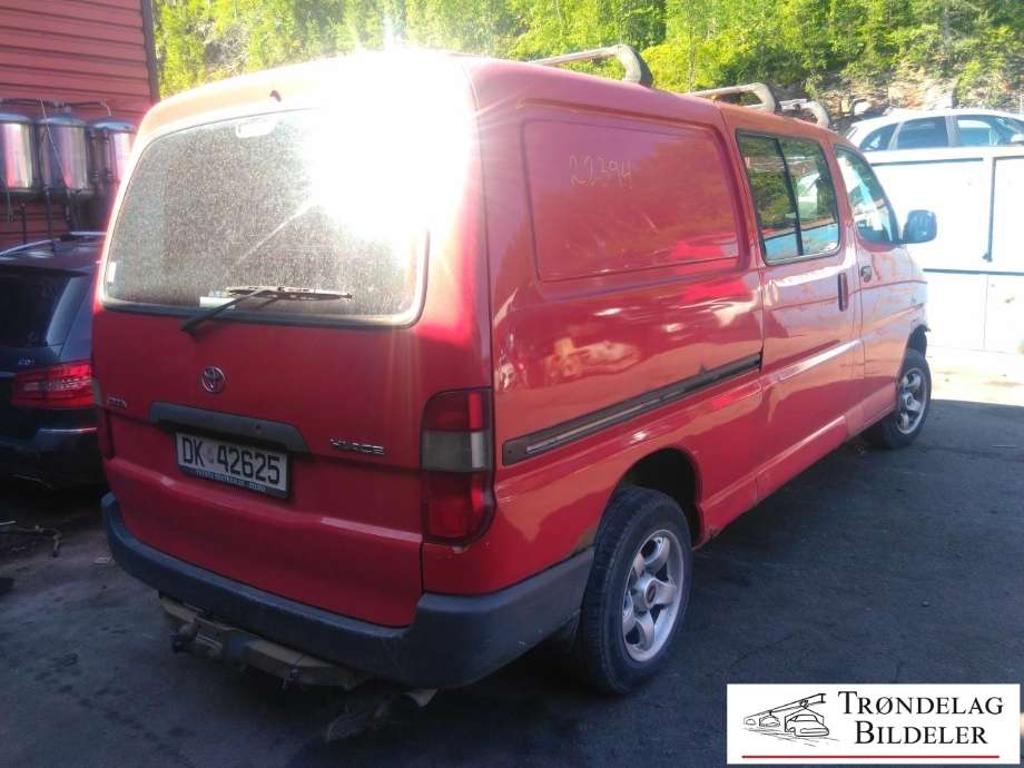 Toyota Hiace 2001-2006 (Fase 2) , Motorkode: 2KD-FTV, Girkassekode: 