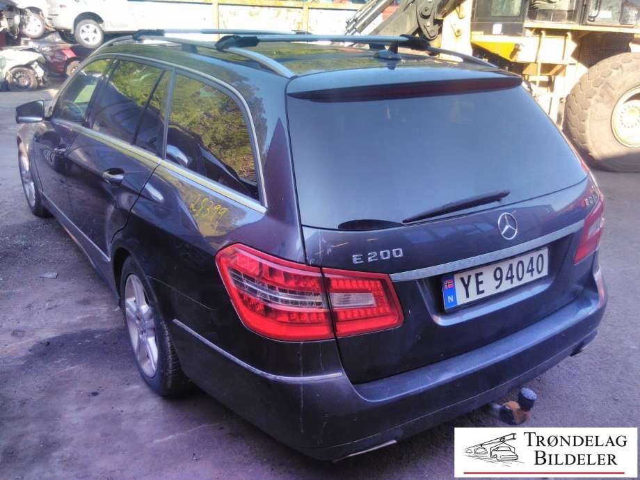 Mercedes E-Klasse 2009-2013 (Fase 1) (W212) (W212), Motorkode: 651925, Girkassekode: 