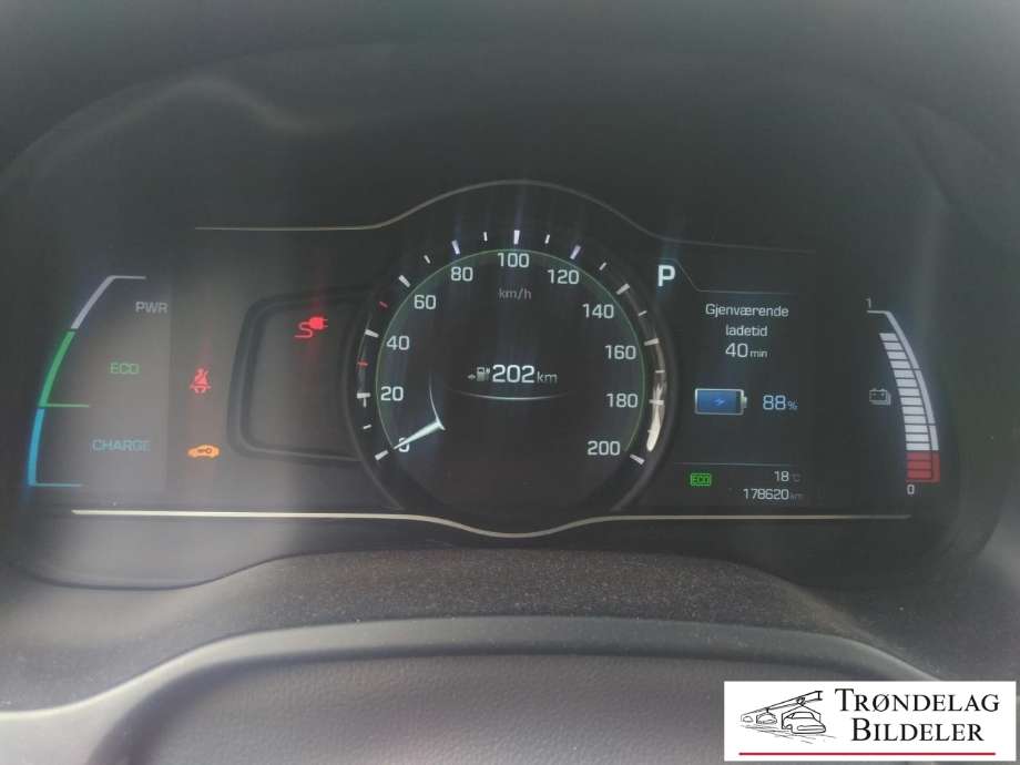 Hyundai Ioniq Electric 2016-2019 (Fase 1) , Motorkode: EM09, Girkassekode: 