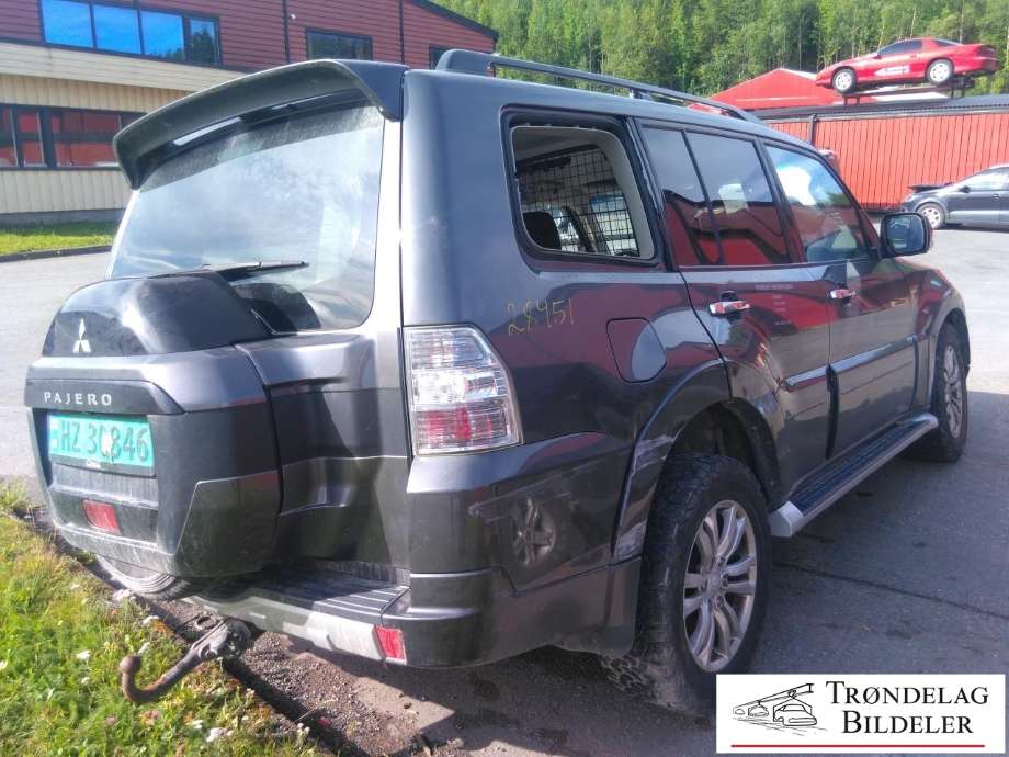 Mitsubishi Pajero 2007-2016 (Type IV, Fase 1) , Motorkode: 4M41, Girkassekode: 