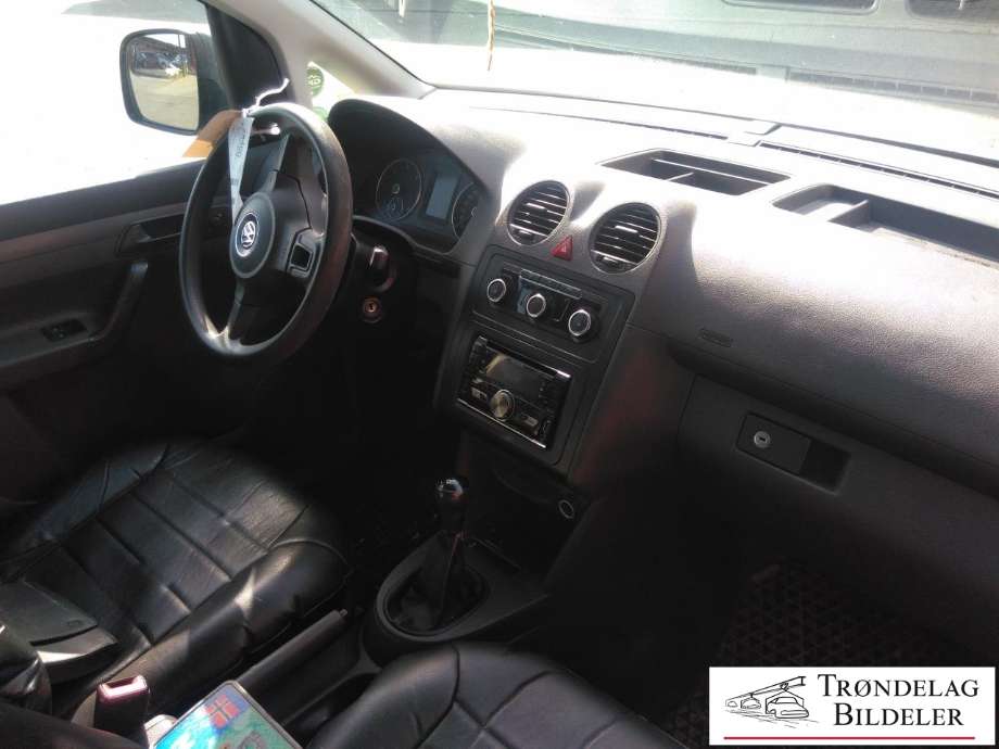 VW Caddy 2010-2015 (Type III, Fase 2) , Motorkode: CAY, Girkassekode: LZY