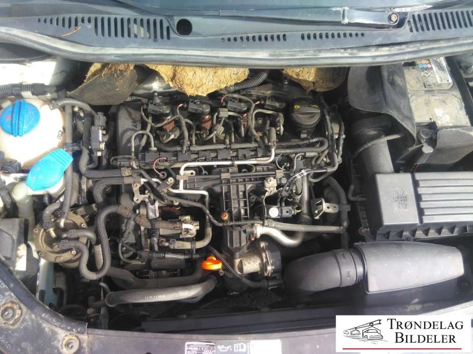 VW Caddy 2010-2015 (Type III, Fase 2) , Motorkode: CAY, Girkassekode: LZY