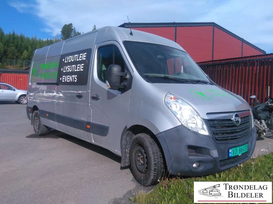 Opel Movano 2010-->> , Motorkode: M9T B7, Girkassekode: M73