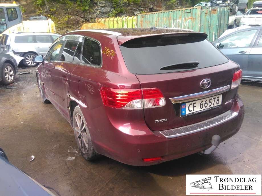 Toyota Avensis 2009-2015 (Type III, Fase 1) , Motorkode: 2ZR-FAE, Girkassekode: 