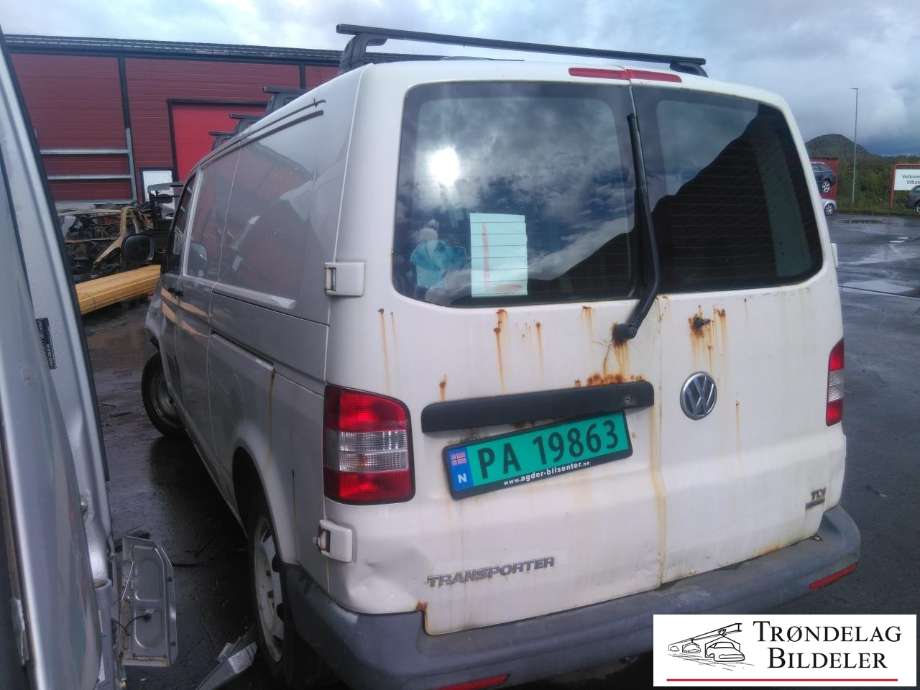 VW Transporter / Caravelle 2009-2015 (Fase 2) (T5) (T5), Motorkode: CFCA, Girkassekode: NTH