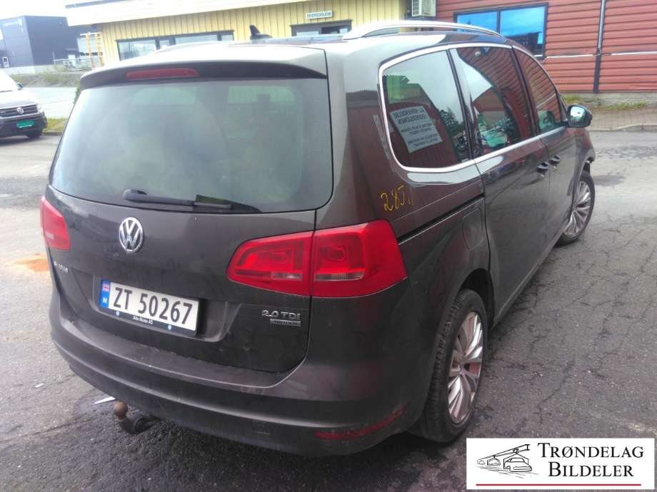 VW Sharan 2010-->> (Type II) , Motorkode: CFF, Girkassekode: NGH