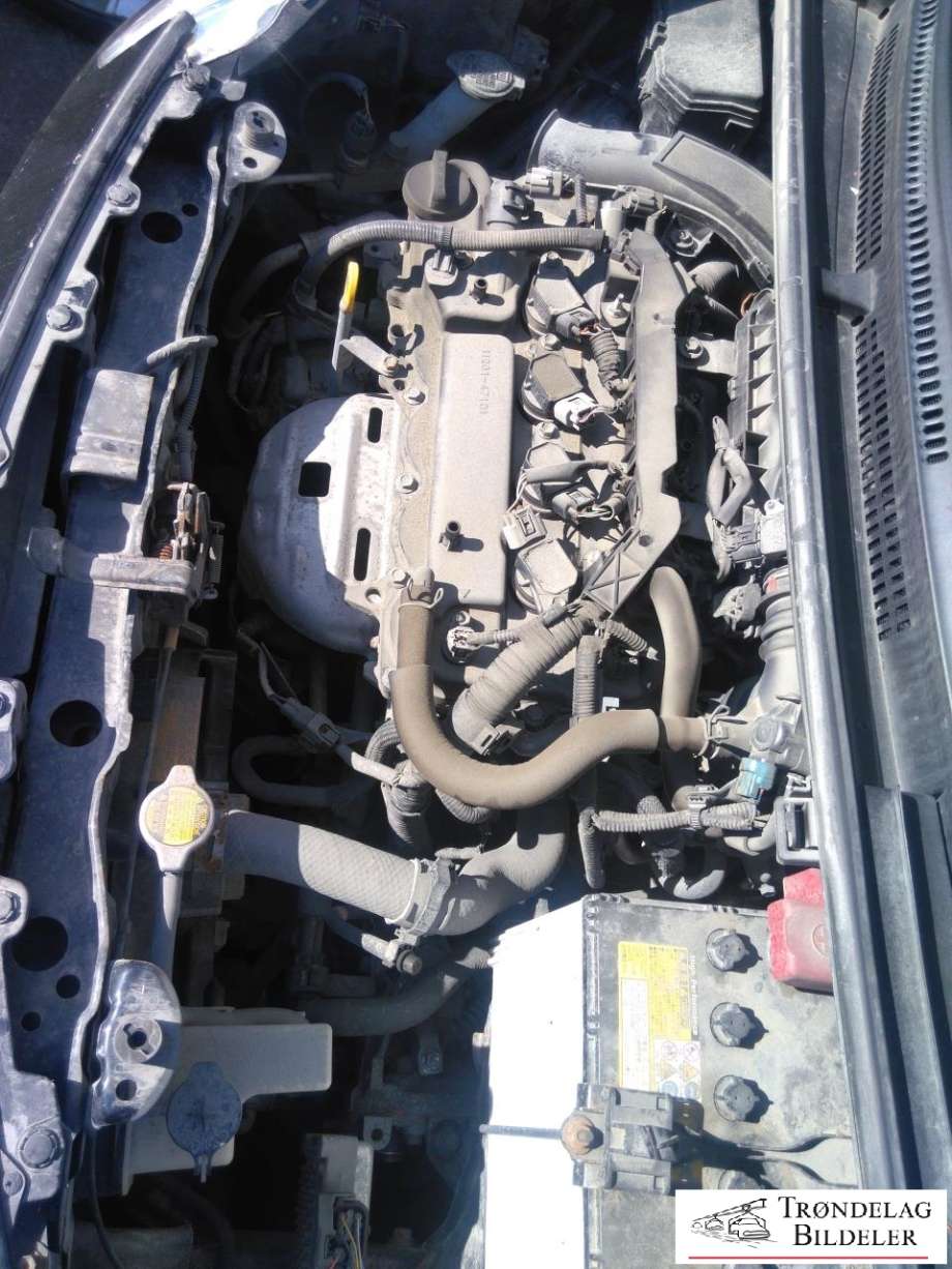 Toyota Verso-S 2011-2015 (COMBI) (COMBI), Motorkode: 1NR-FE, Girkassekode: 