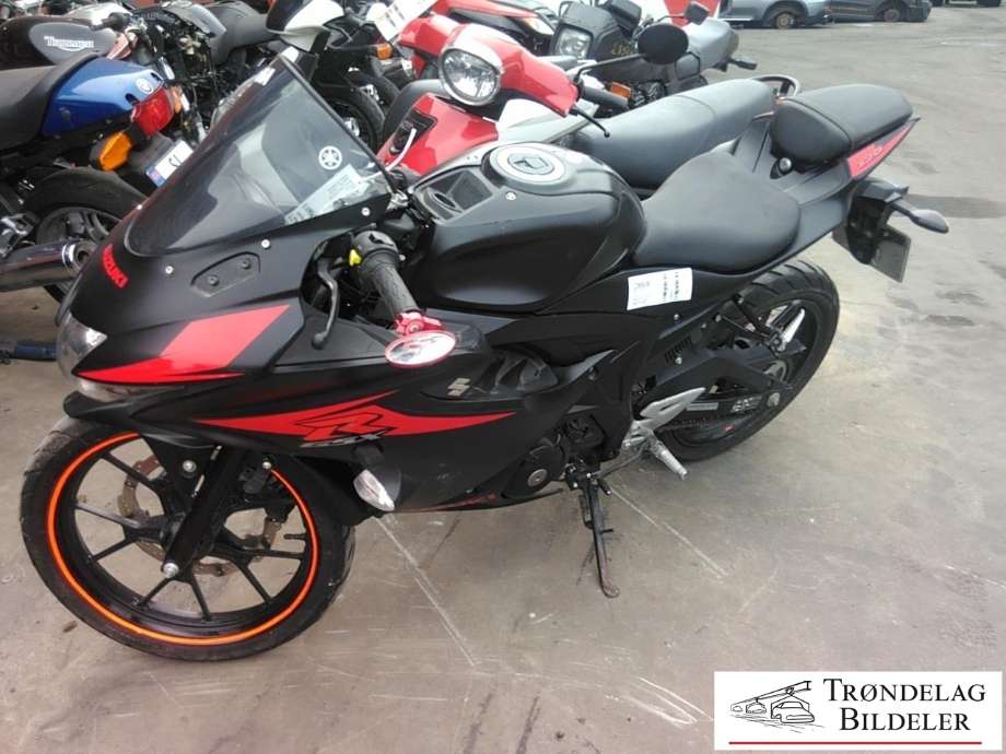 MC Suzuki GSX-R125 2017-->> delebil , Motorkode: CFA1, Girkassekode: 