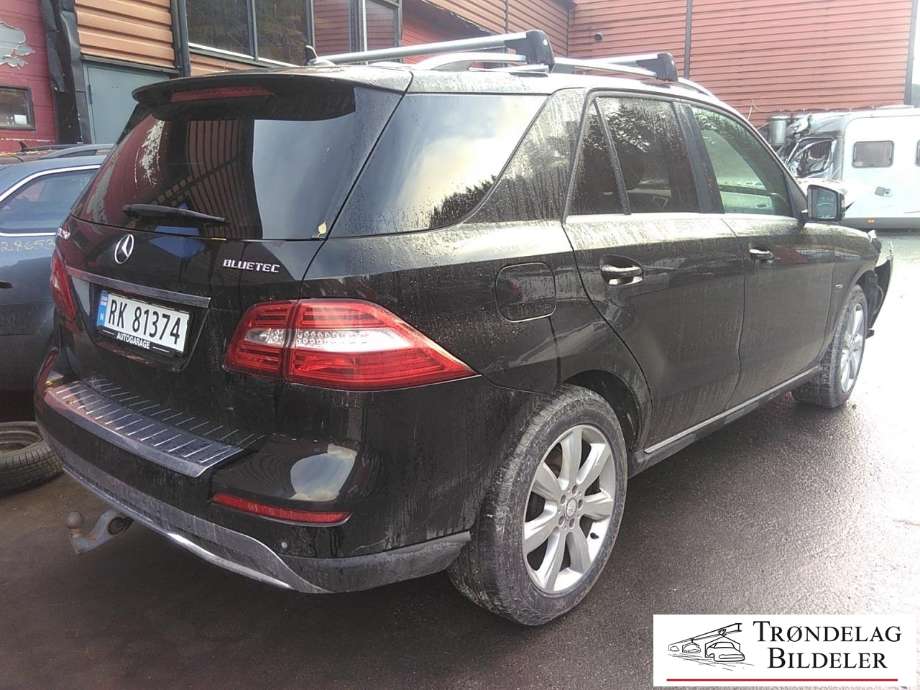 Mercedes ML 2011-2015 (Fase 1) (W166) (W166), Motorkode: 651960, Girkassekode: D722908