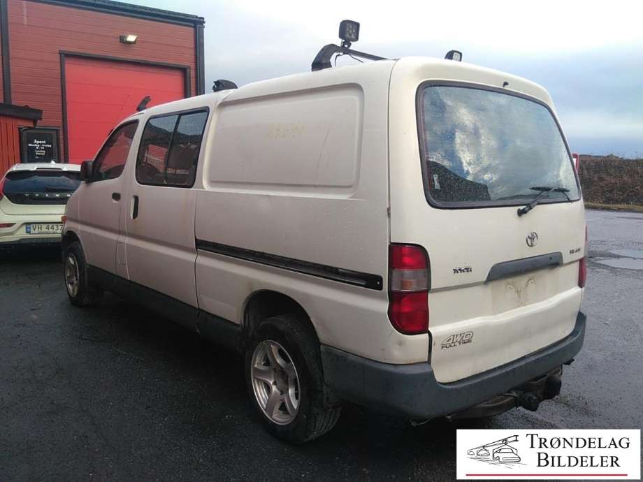 Toyota Hiace 2001-2006 (Fase 2) delebil , Motorkode: 2KD-FTV, Girkassekode: 