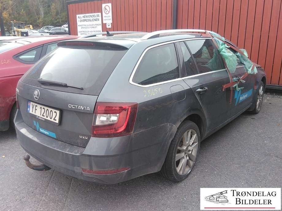 Škoda Octavia 2017-2020 (Type III, Fase 2) delebil , Motorkode: DCYA, Girkassekode: SWR