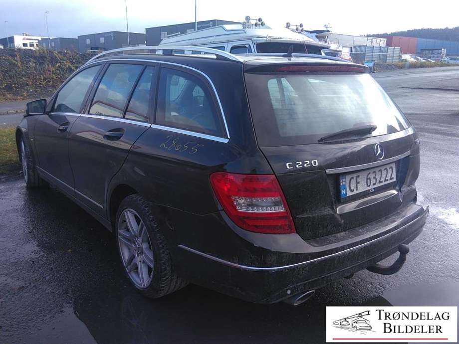 Mercedes C-Klasse 2011-2014 (Fase 2) (W204) (W204), Motorkode: 651911, Girkassekode: 