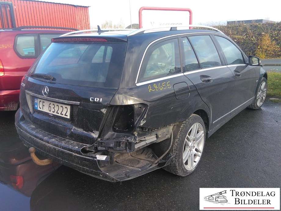 Mercedes C-Klasse 2011-2014 (Fase 2) (W204) (W204), Motorkode: 651911, Girkassekode: 
