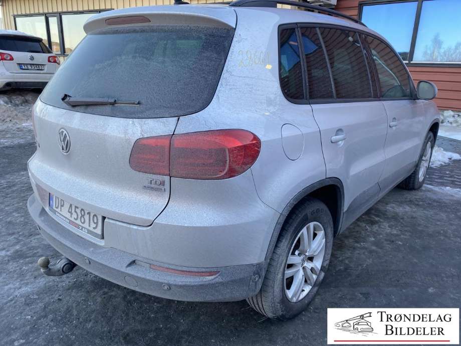 VW Tiguan 2011-2016 (Type I, Fase 2) , Motorkode: CFFD, Girkassekode: NFZ