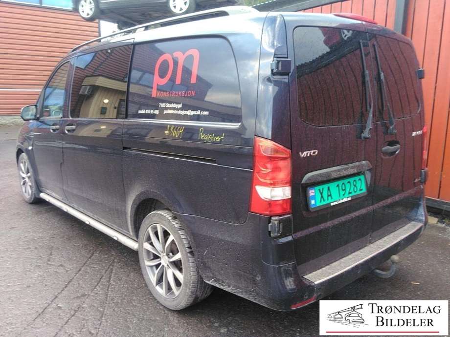 Mercedes Vito 2014-->> (W447) (W447), Motorkode: 651.950, Girkassekode: 