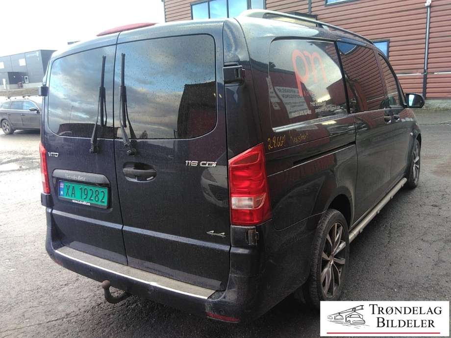 Mercedes Vito 2014-->> (W447) (W447), Motorkode: 651.950, Girkassekode: 