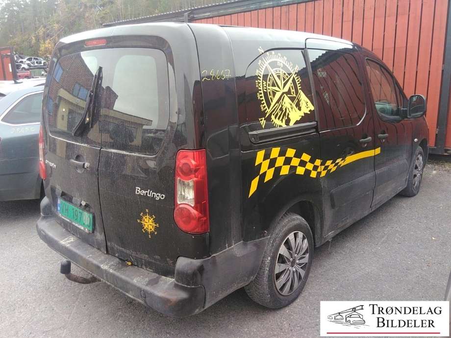 Citroën Berlingo 2008-2015 (Type II, Fase 1) , Motorkode: 9HS EL. 9H04, Girkassekode: 