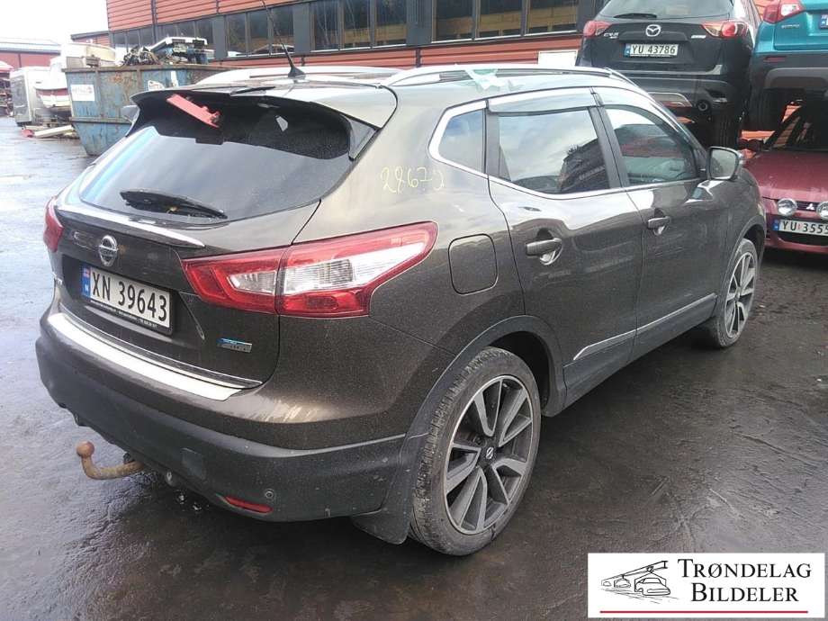 Nissan Qashqai 2014-2021 (Type II) delebil , Motorkode: R9M, Girkassekode: