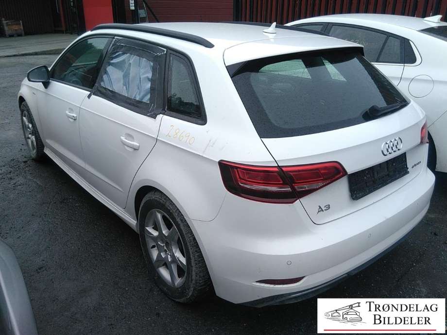 Audi A3 2016-2020 (Type III, Fase 2) , Motorkode: CUKB, Girkassekode: SBZ