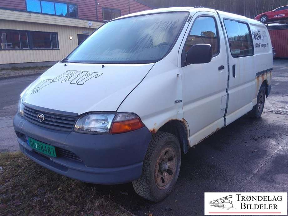 Toyota Hiace 2001-2006 (Fase 2) , Motorkode: 2KD-FTV, Girkassekode: 