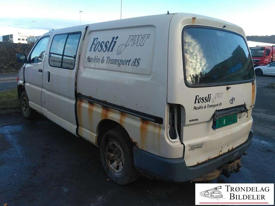 Toyota Hiace 2001-2006 (Fase 2) , Motorkode: 2KD-FTV, Girkassekode: 