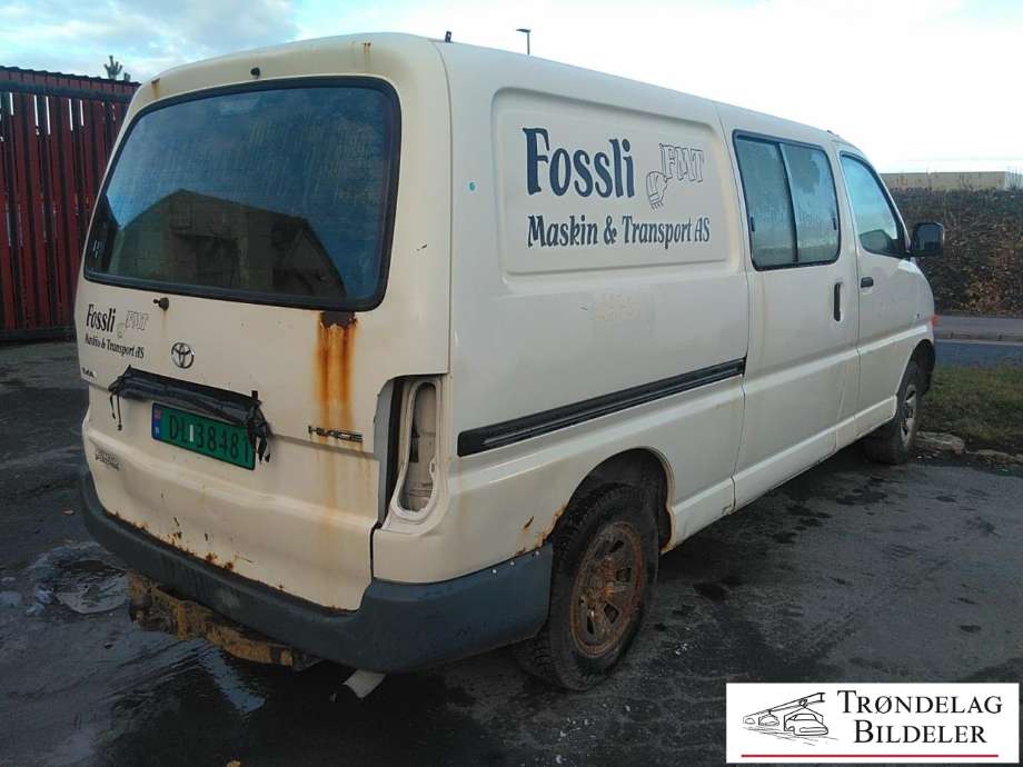 Toyota Hiace 2001-2006 (Fase 2) , Motorkode: 2KD-FTV, Girkassekode: 