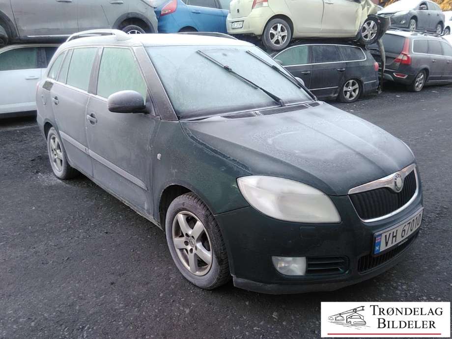 Škoda Fabia, 2007-2010 (Type II, Fase 1)  delebil , Motorkode: BMS, Girkassekode: JDD